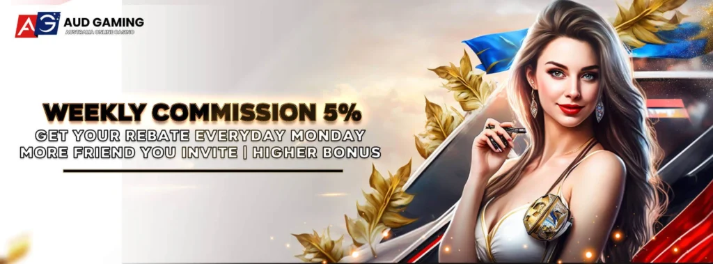 WEEKLY COMMISSION 5%