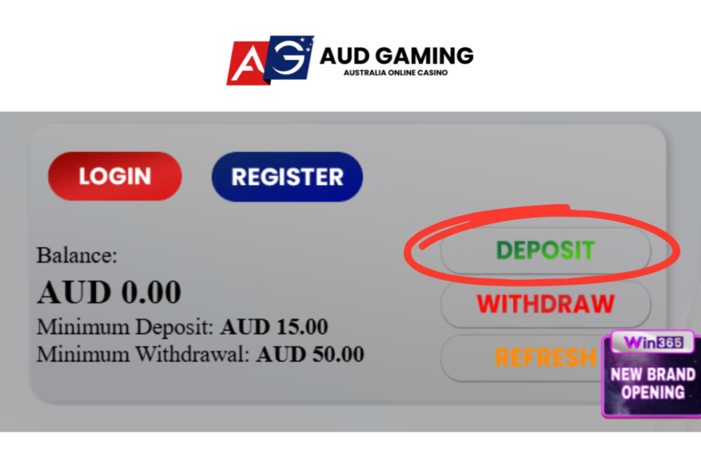 audgaming-deposit